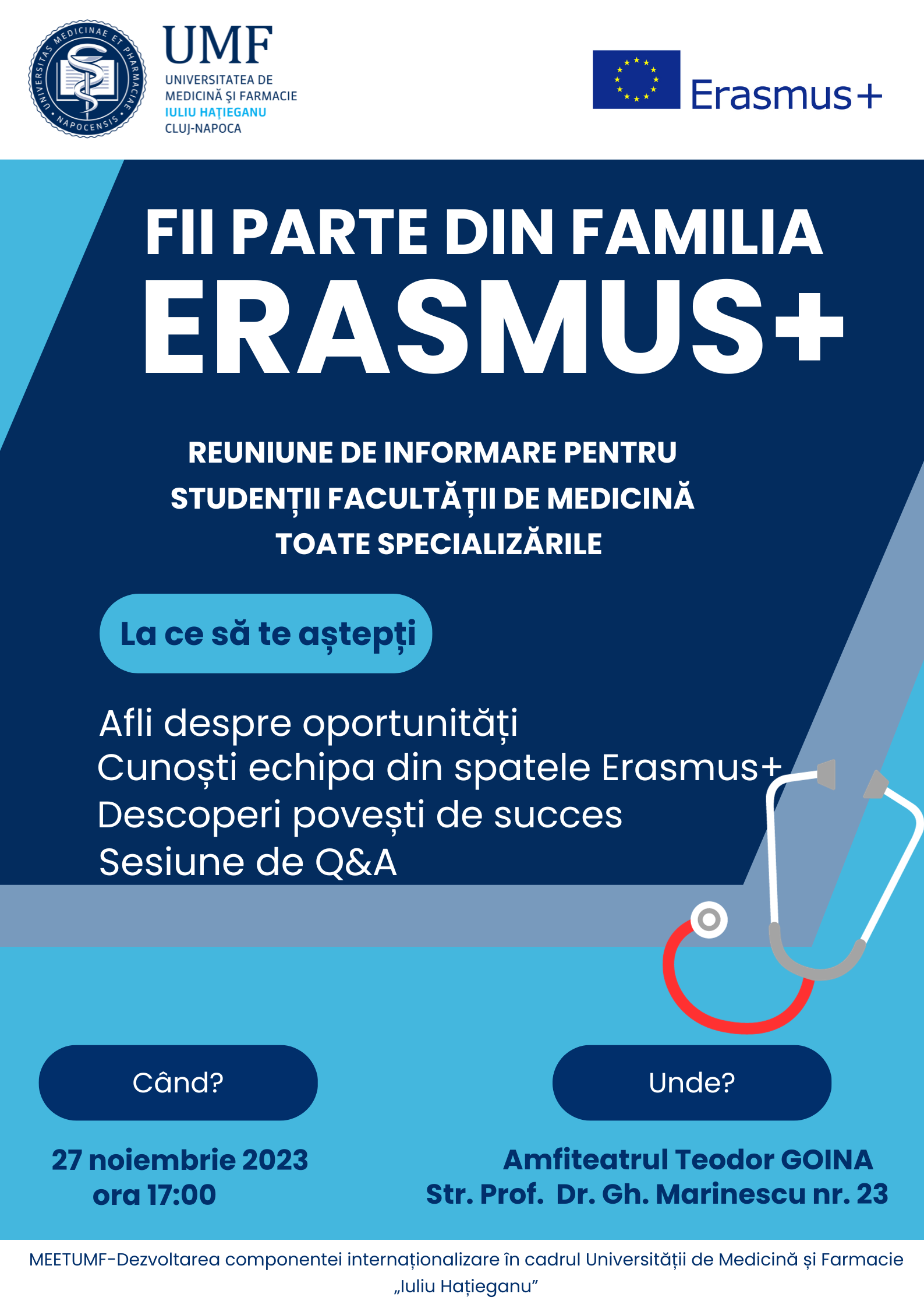 Fii parte din familia Erasmus 3